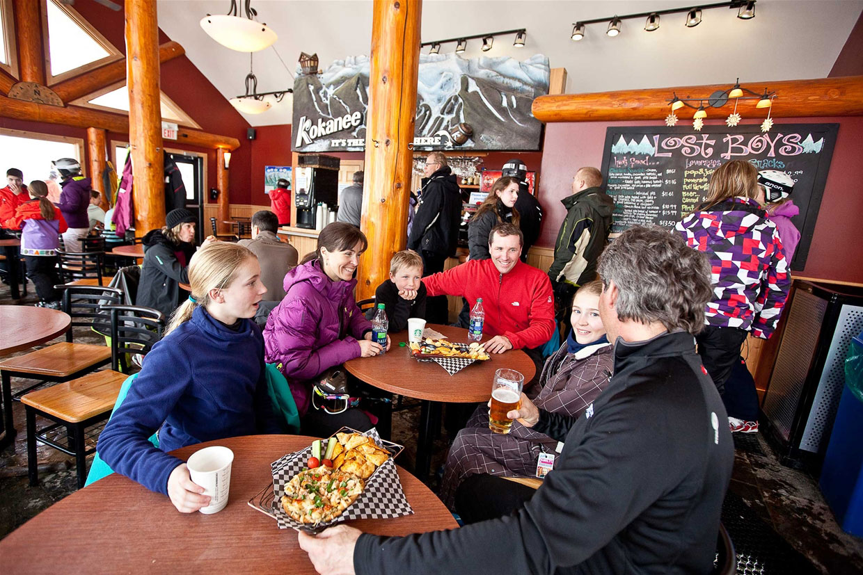 Lost Boys Café at Fernie Alpine Resort