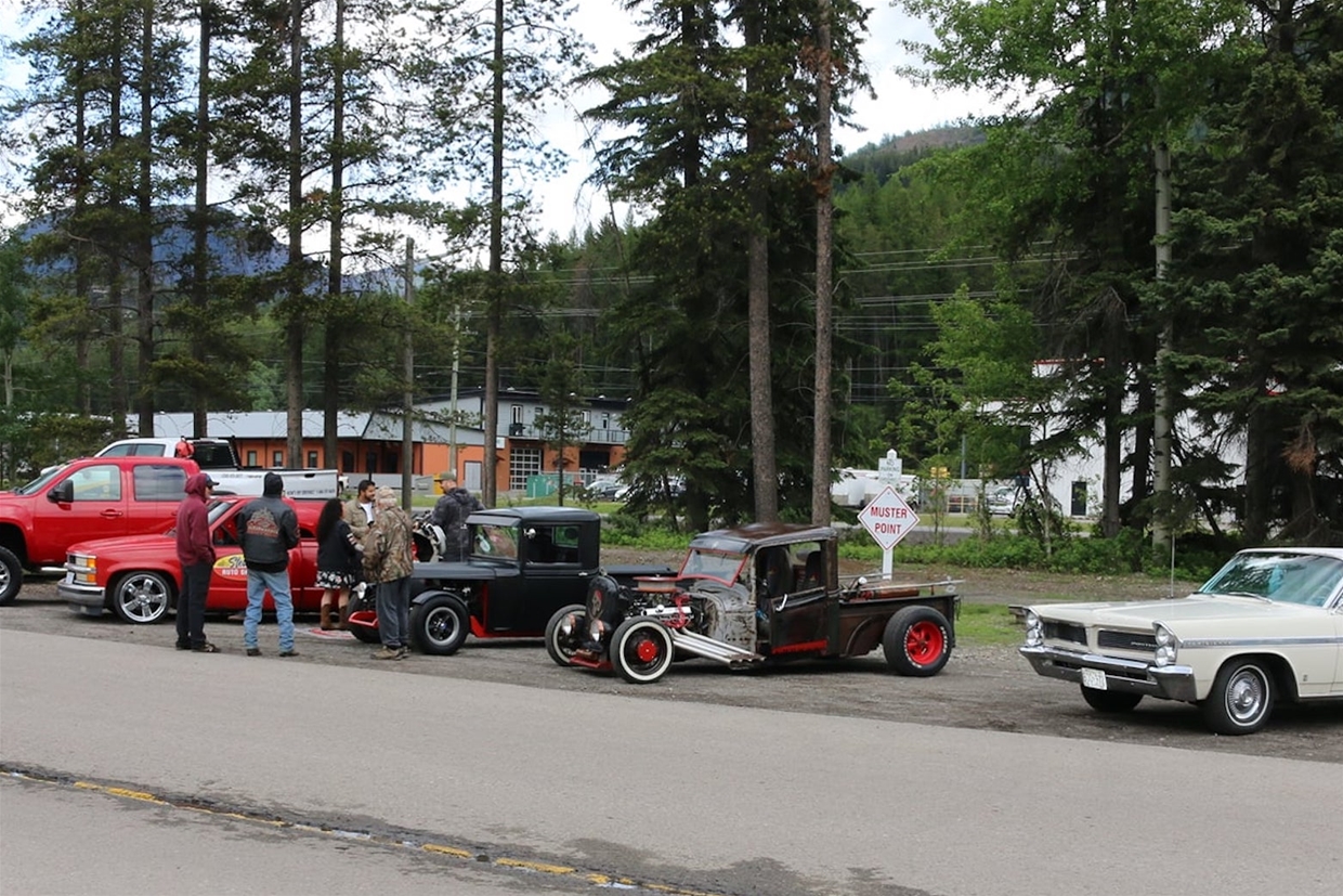 Classic cars at Coal Miner Days