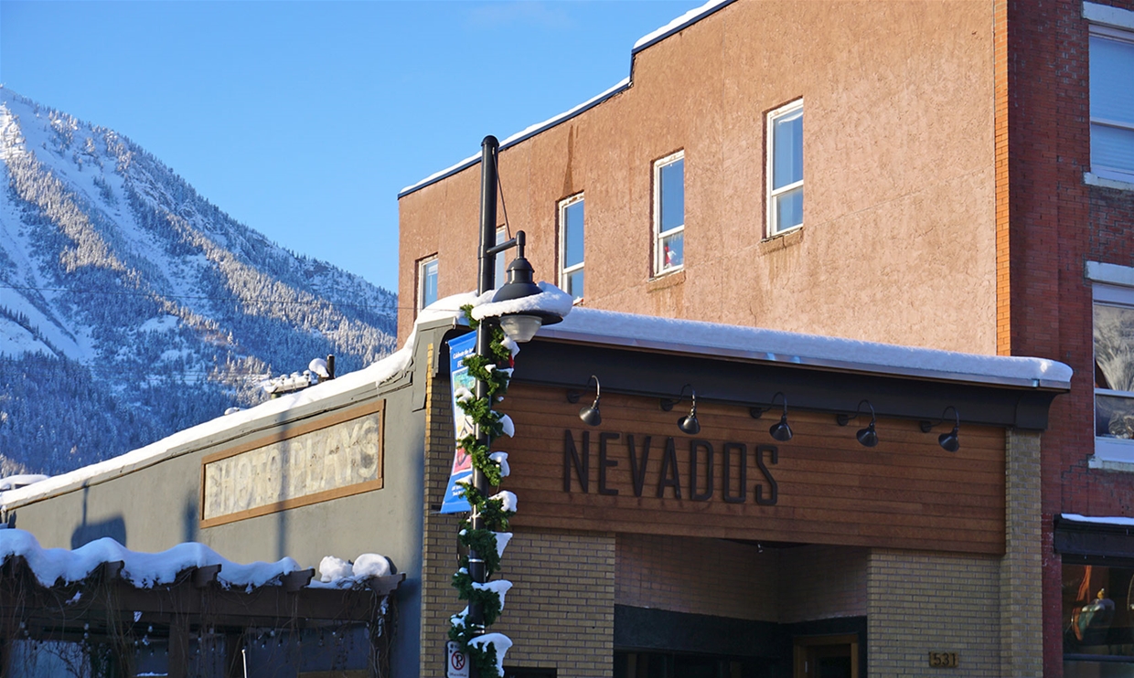 Nevados Restaurant in Historic Downtown Fernie