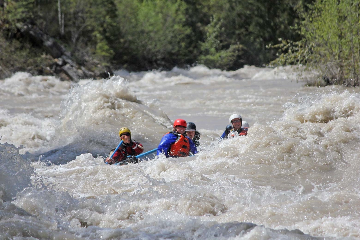Larger rapids section... for anther day with the Canyon Raft Company