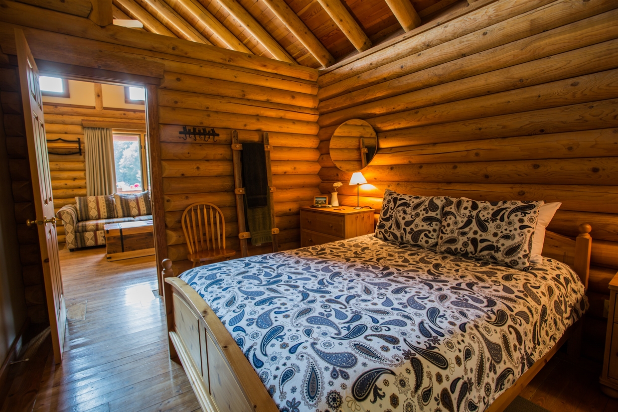 Sleep well in our log chalet