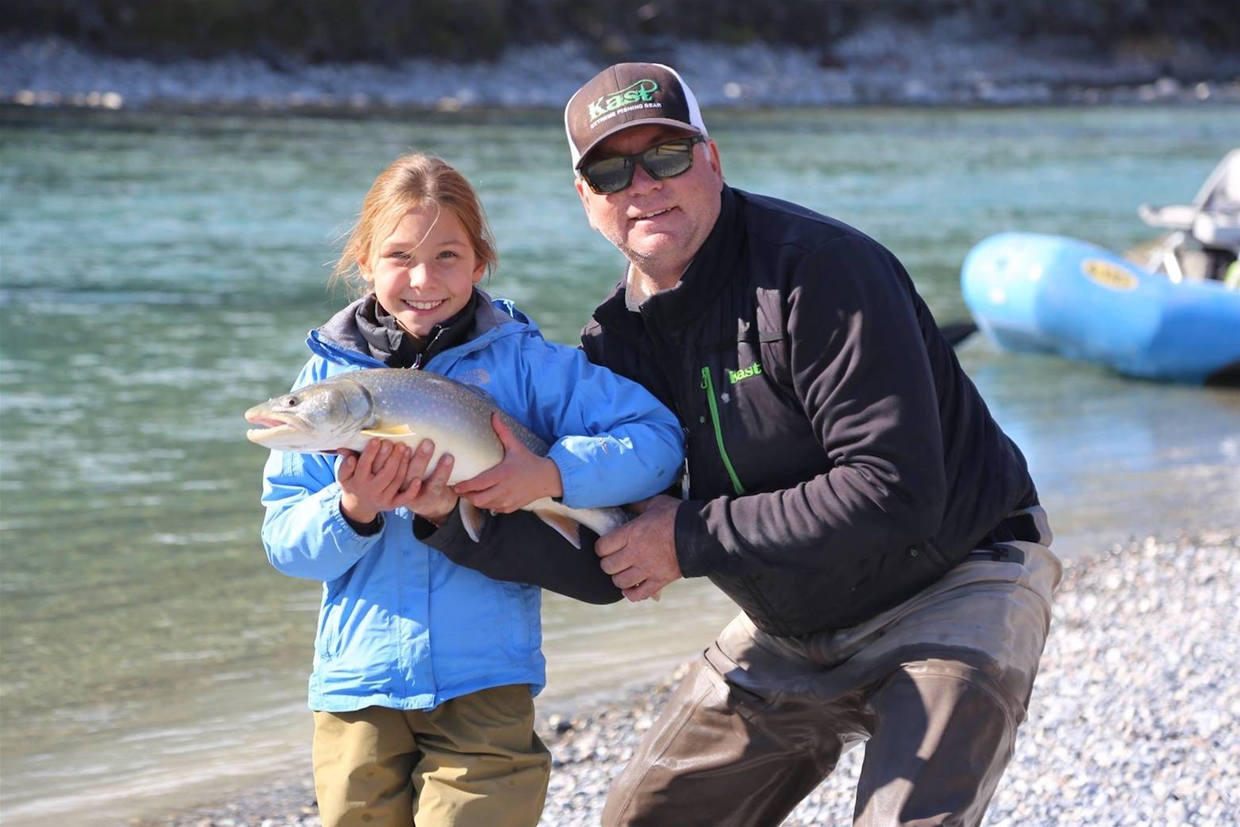 Fly fishing for the whole family!