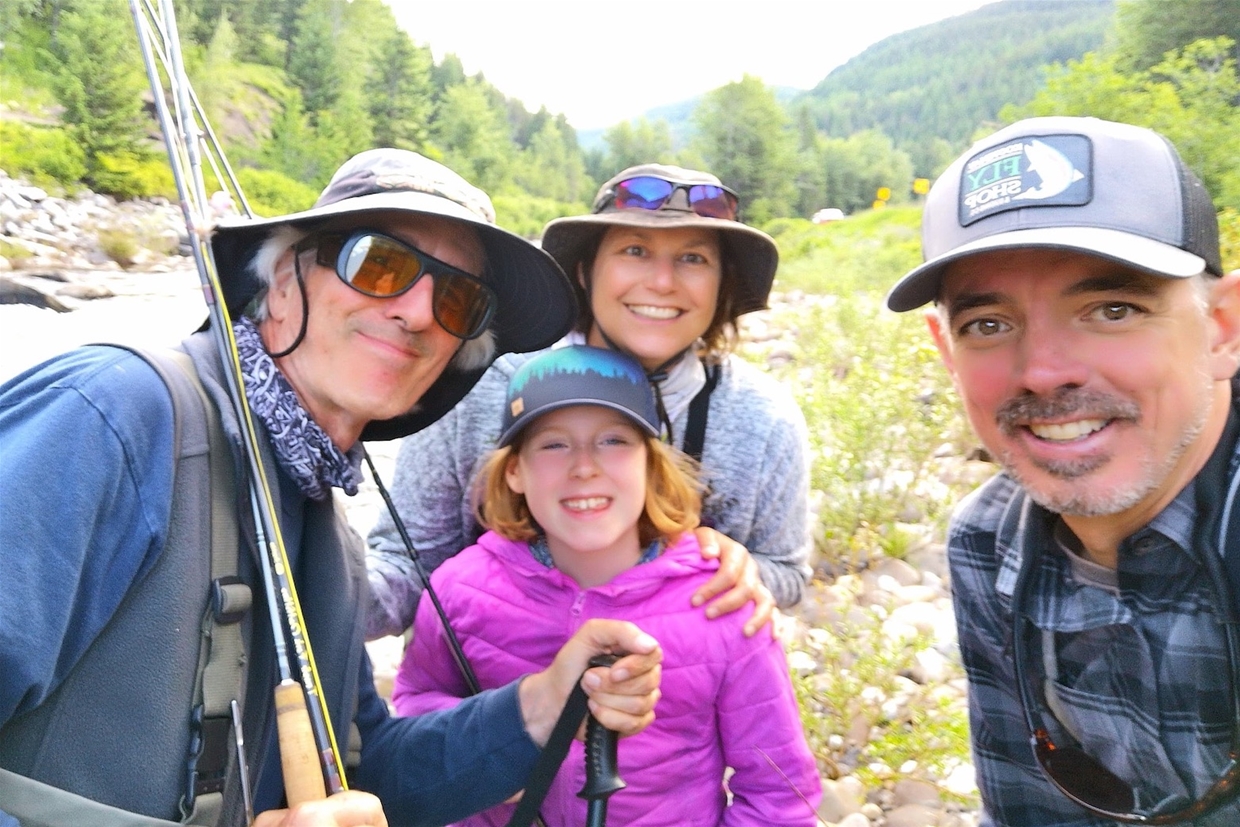 Family fly fishing adventures