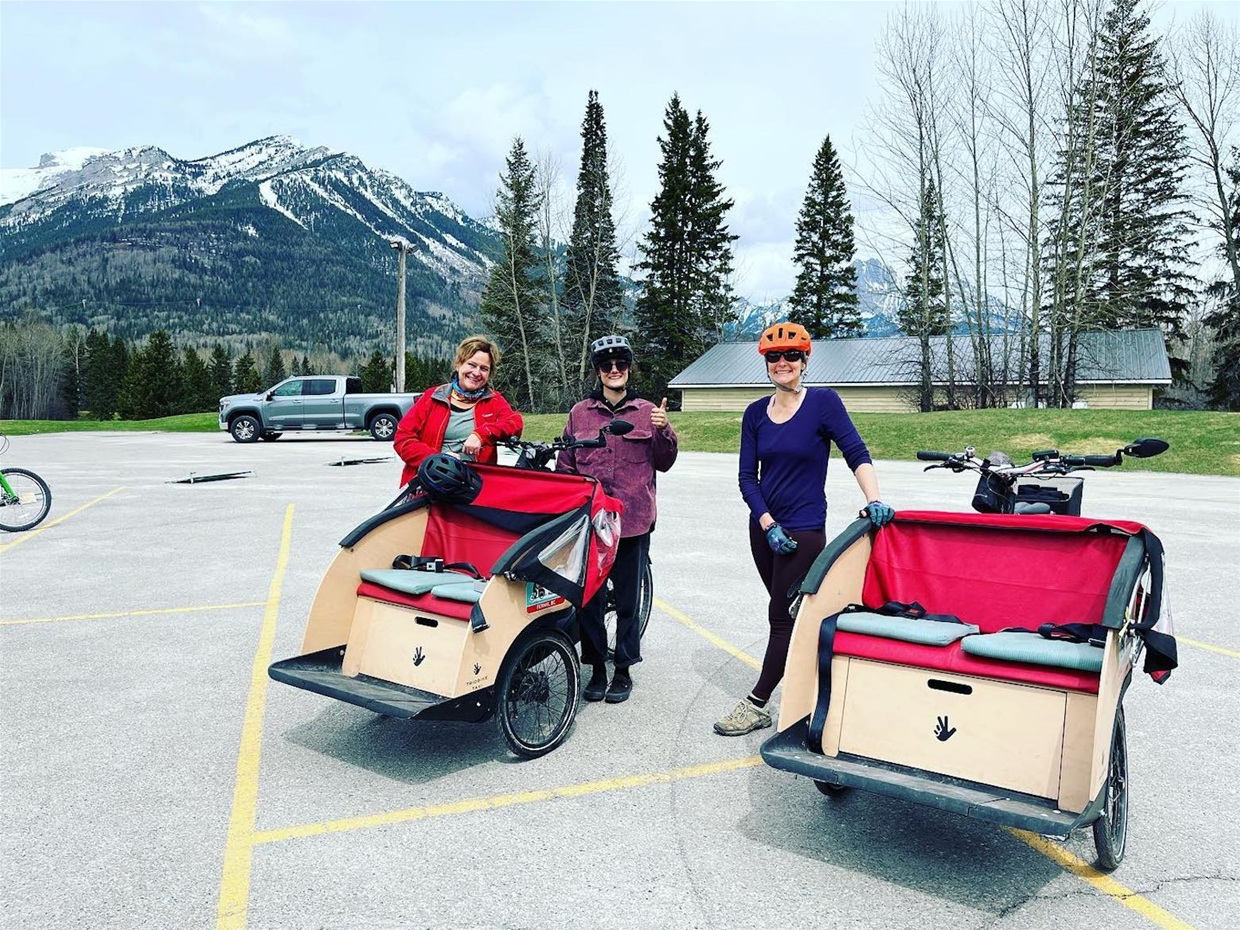 Cycling Without Age in Fernie