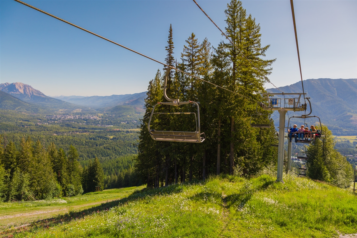 Scenic Chair Ride at Fernie Alpine Resort