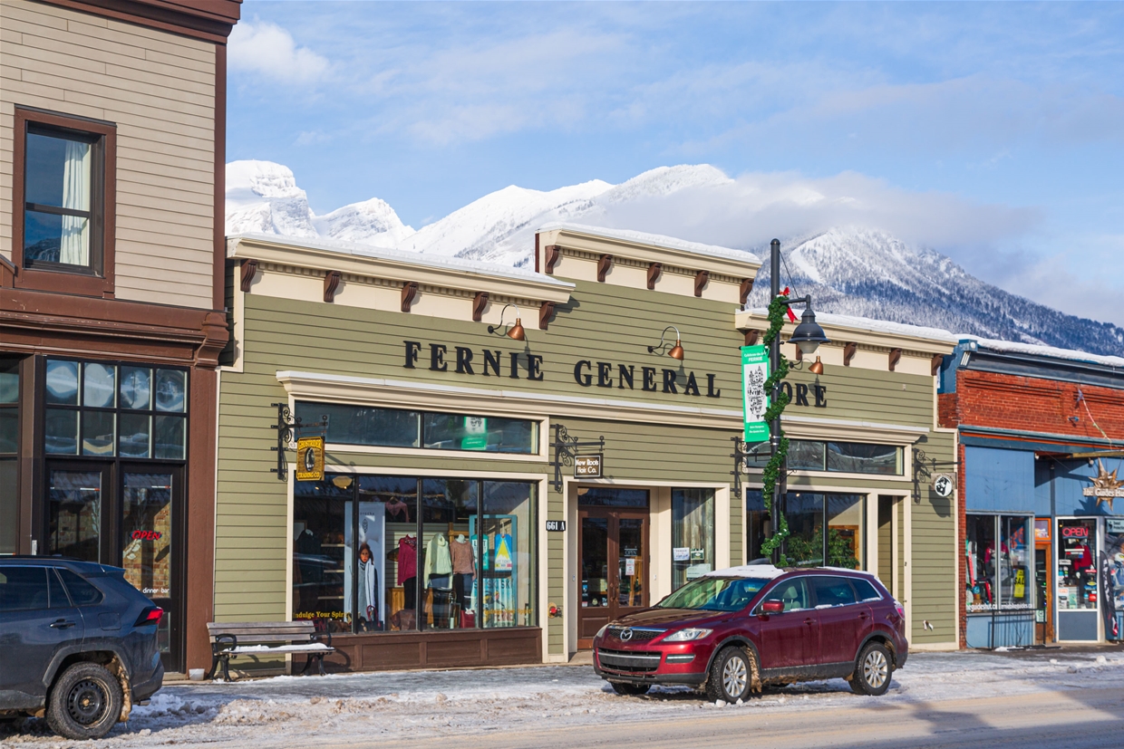Find Ghostrider Trading Co. in Fernie's Historic Downtown