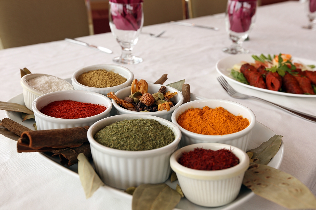 Authentic spices and flavours