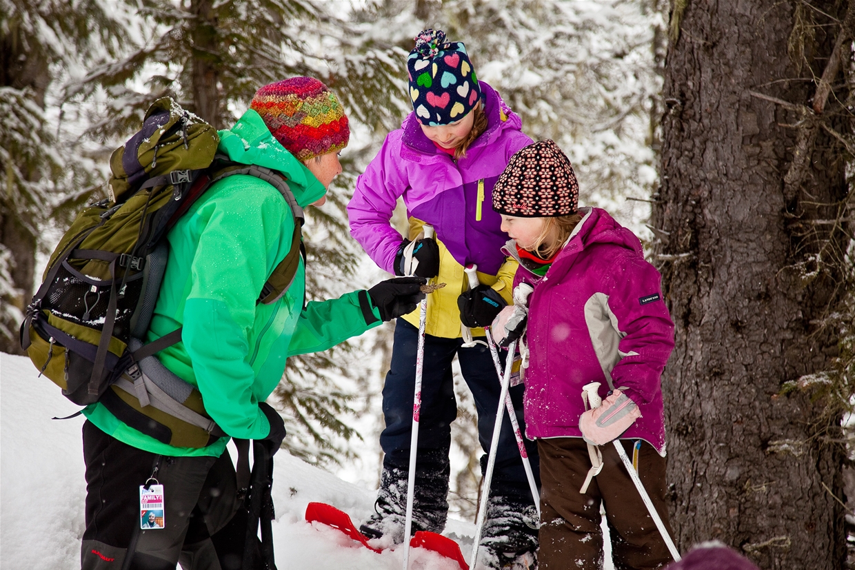 Snowshoeing with Wild Nature Tours