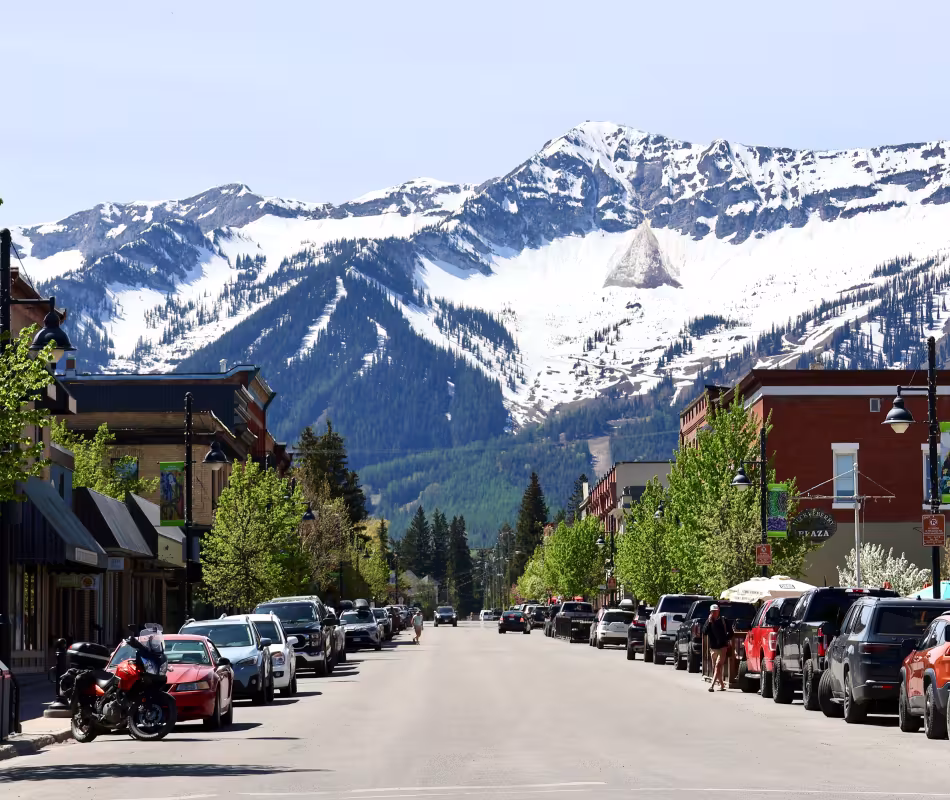 3-day Itinerary - Spring Visit to Fernie BC