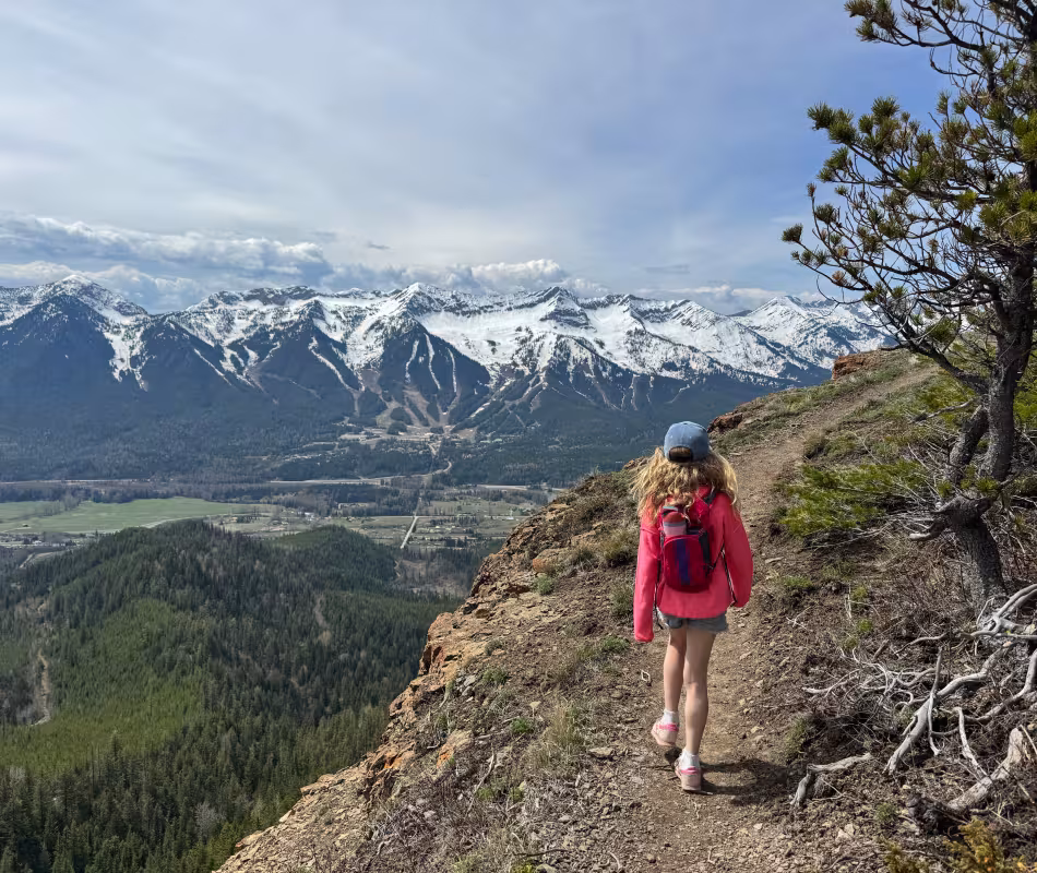 Spring Steps - Hiking Castle Rocks, an iconic Fernie trail