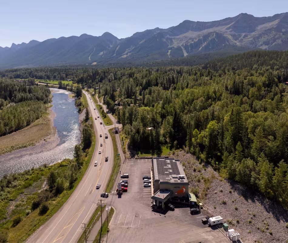 Highway 3 Roadworks in Fernie
