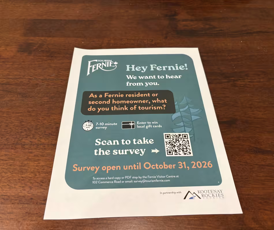 Fernie Residents asked to Complete Local Tourism Survey