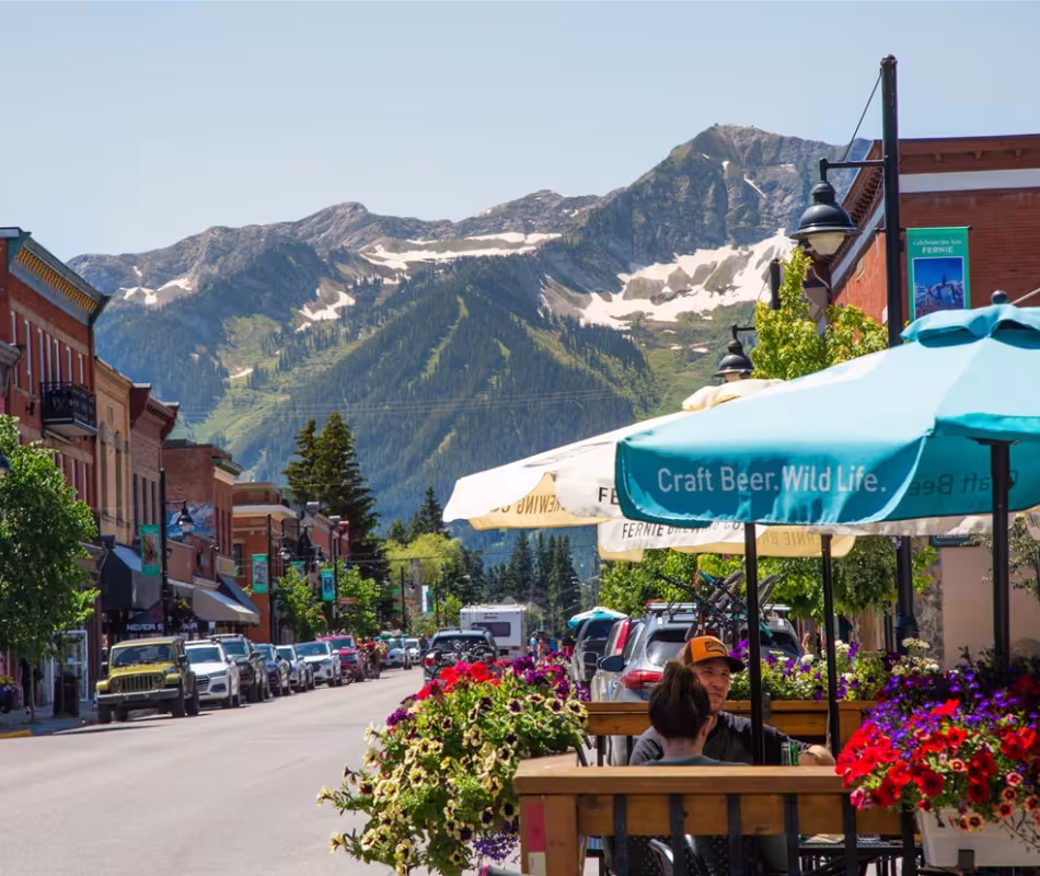 Patio Season in Fernie