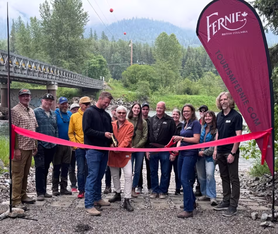 Ribbon Cutting Event Opens New Boat Launch at Morrissey along Elk River