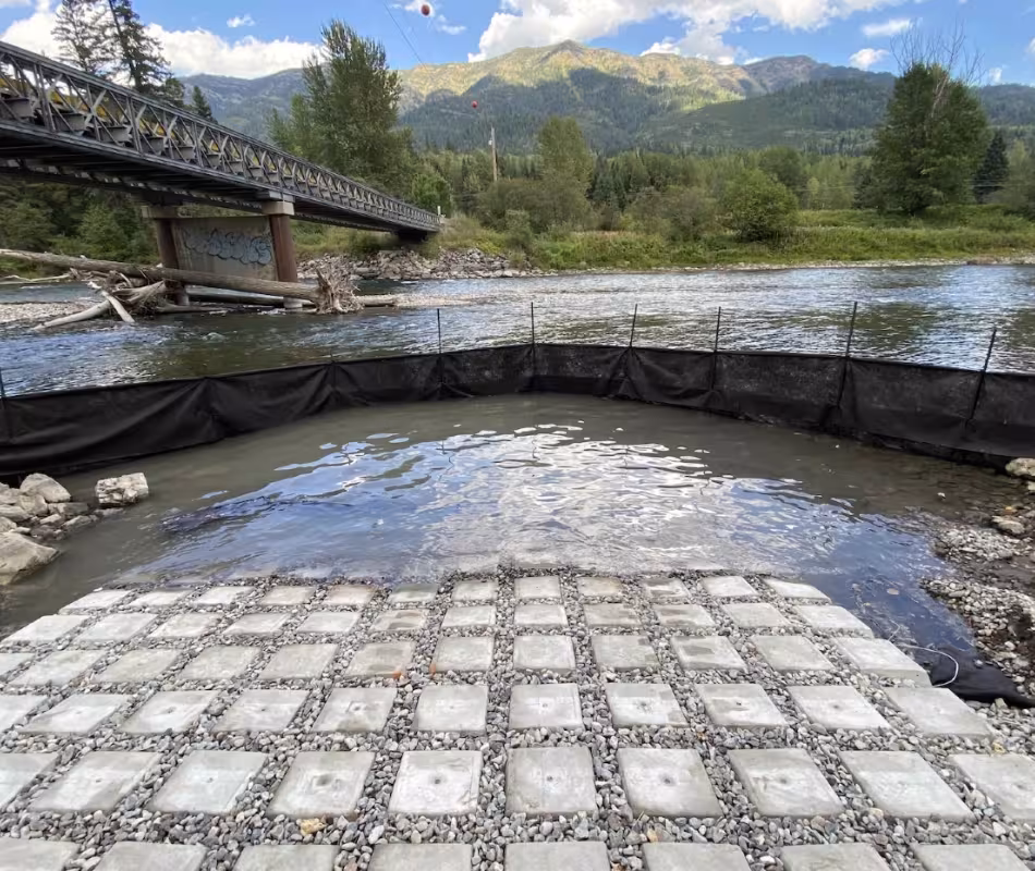 Elk River Morrissey Boat Launch Construction