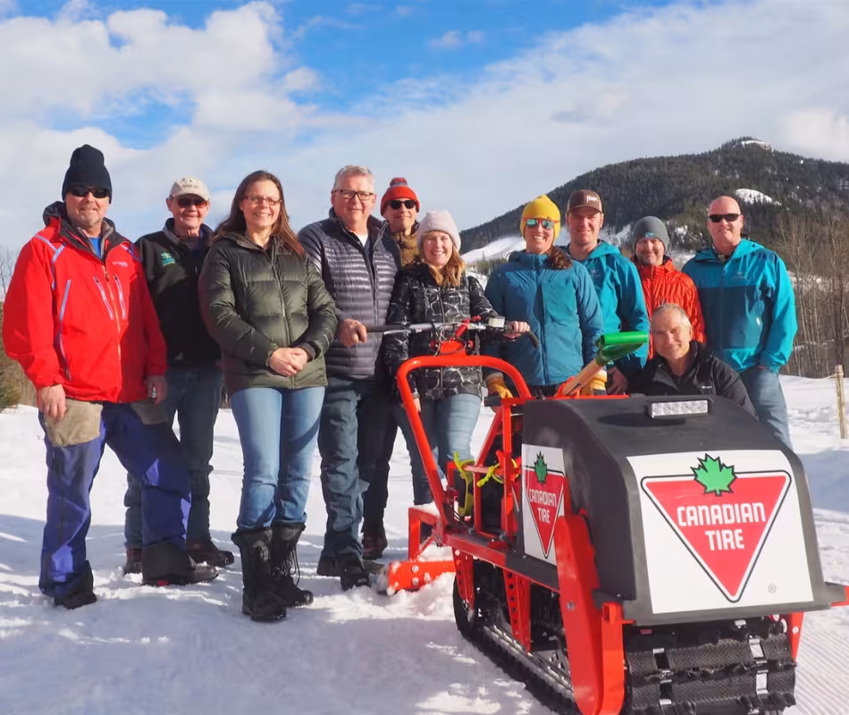 Bucks, Tracks & Collaboration for Local Winter Trail Grooming