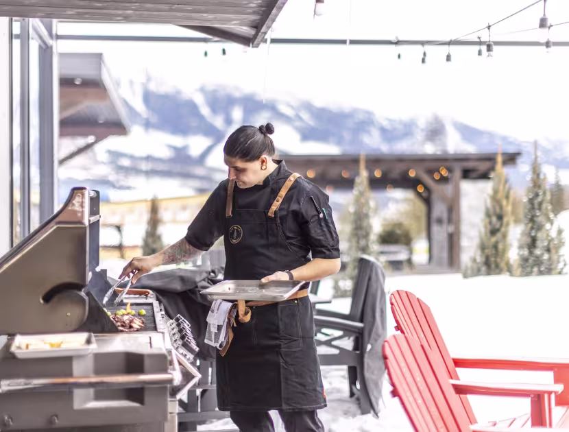 Elk Valley Catering available on request at Fernie Mountain House