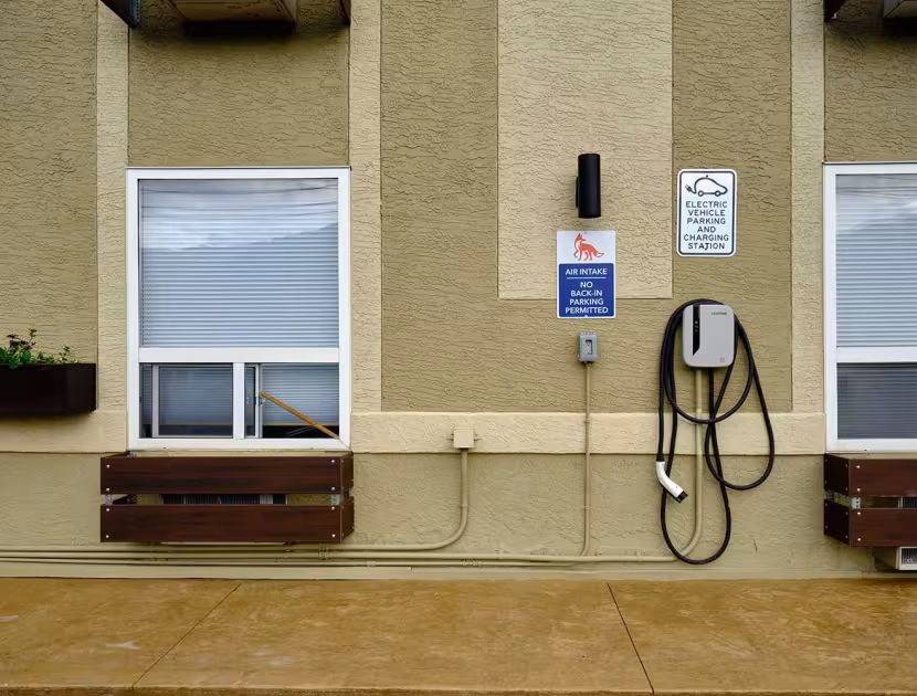 Fernie Fox Hotel Complimentary Electrical Charging for Guest's Vehicles