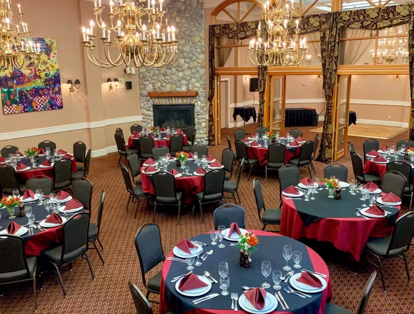 The Fireside Room at Park Place Lodge