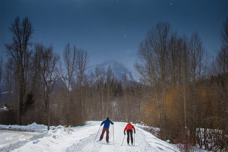 Nordic skiing in Annex Park