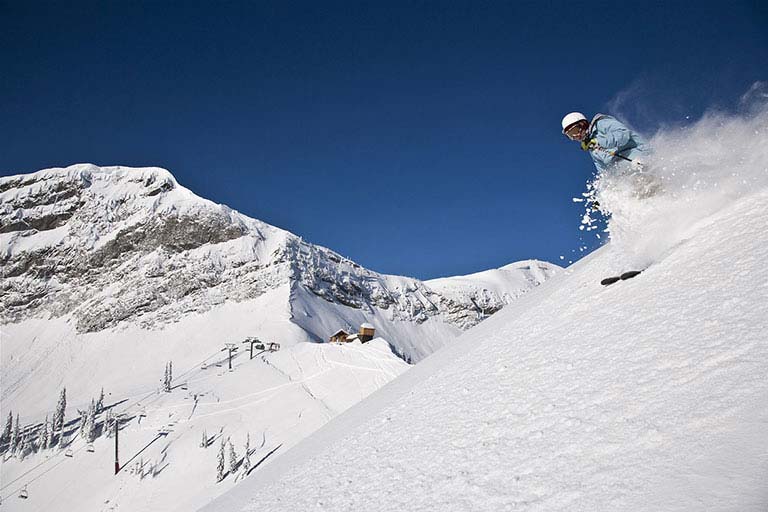 Skiing at Fernie Alpine Resort