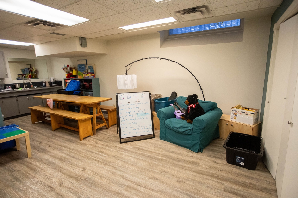 Kindergarten room in the Fernie Heritage Library