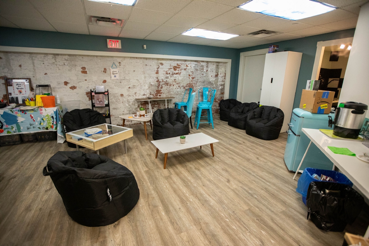 Teen Hangout Space in the Fernie Heritage Library