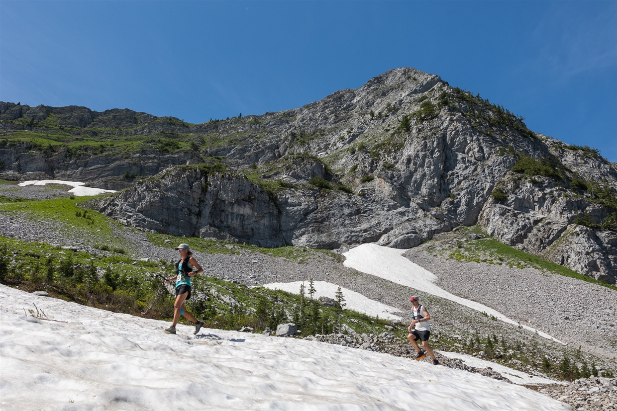 Elk Valley Ultra takes racers high up towards the alpine at Fernie Alpine Resort
