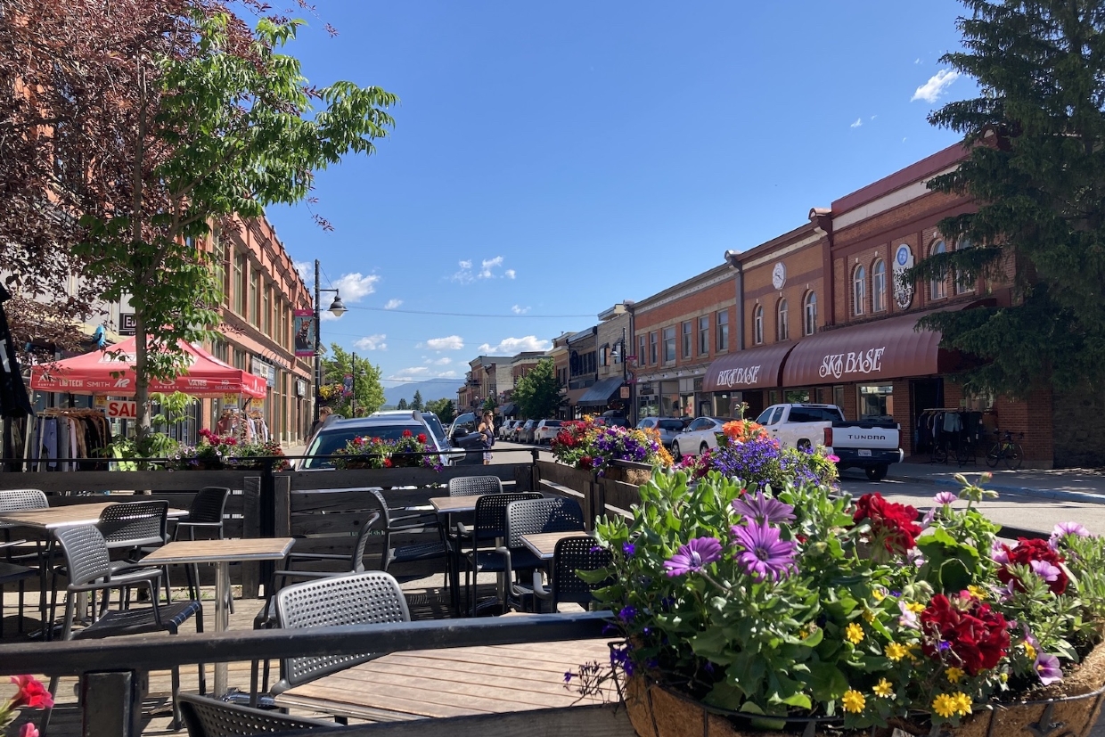 The Patios are about to open for lunch in Historic Downtown Fernie! 11am, Friday, July 5th, 2024.