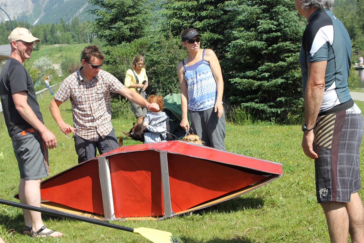 Cardboard Boat Race