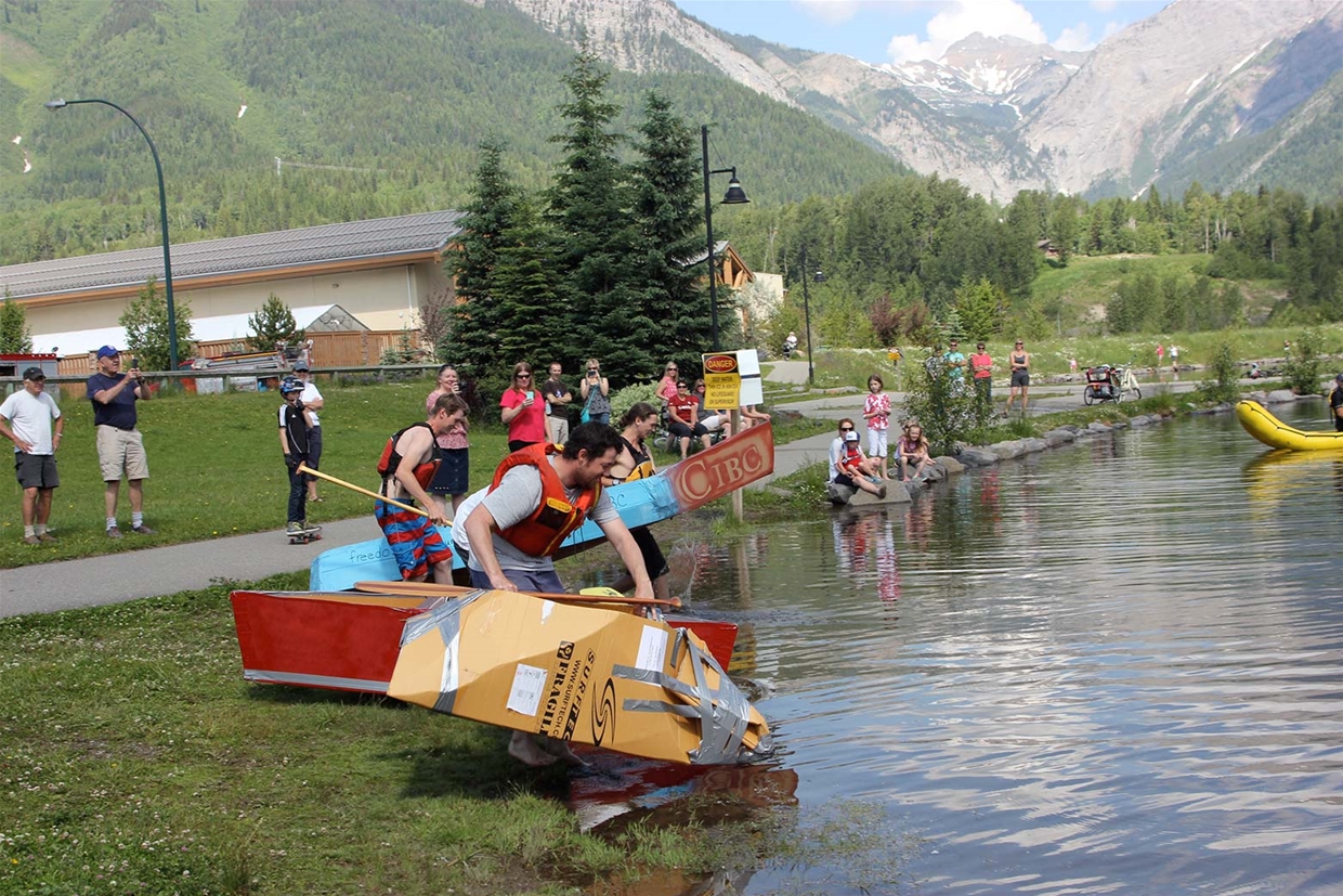 Cardboard Boat Race