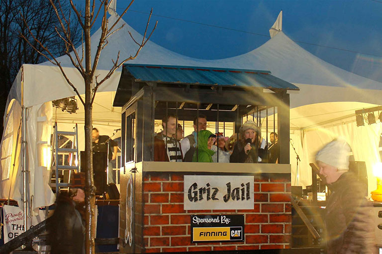 Griz Days Festival - Griz Jail, buy the Griz Days Pin to Avoid Jail Time!