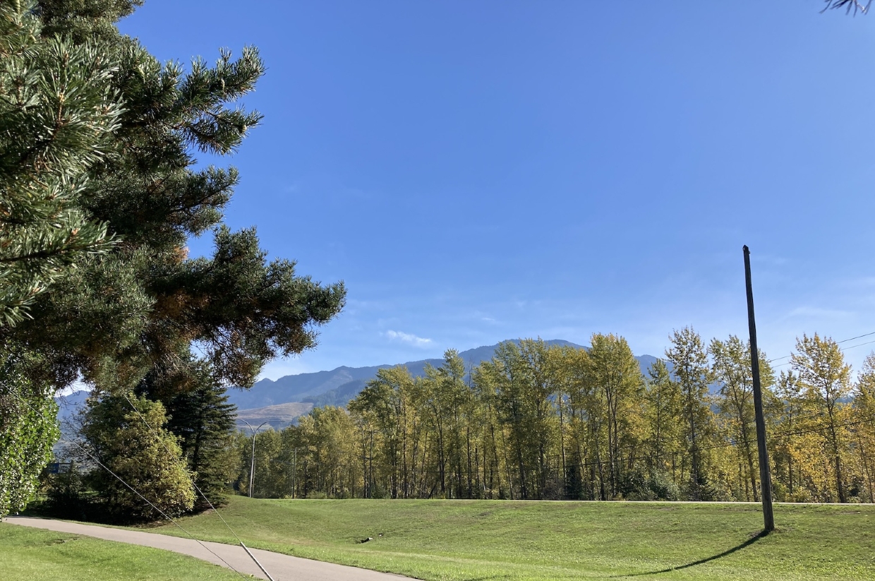 Fernie Ridge from the Visitor Info Centre. 11am, Wednesday, September 18th, 2024. 