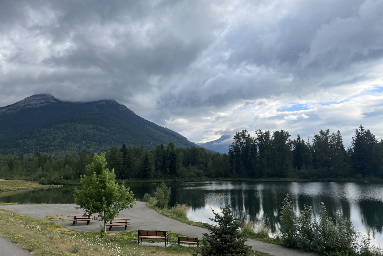 Tuesday July 30th from Maiden Lake in town