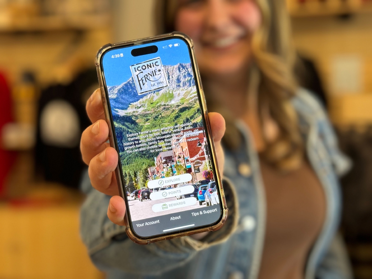 Explore Fernie with the free Iconic Fernie Mobile App