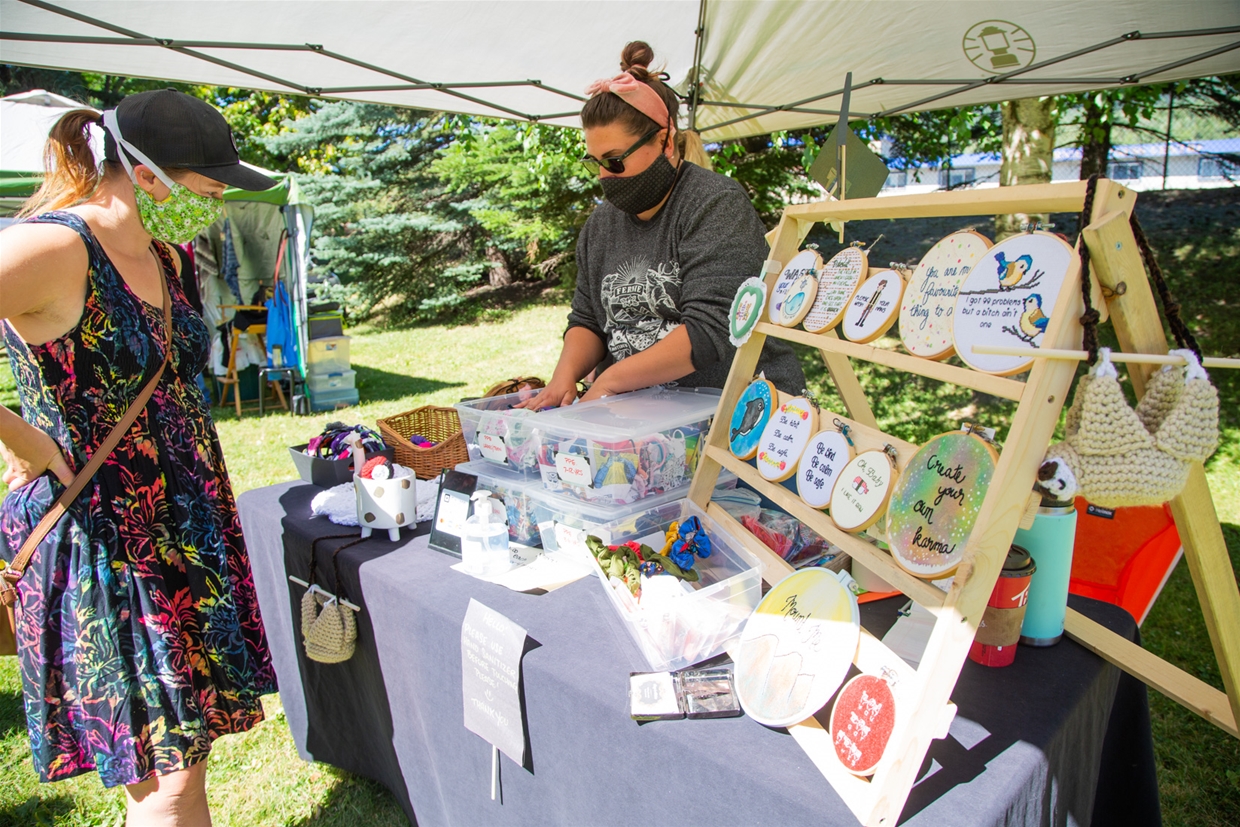 Local Craft available at Mountain Market