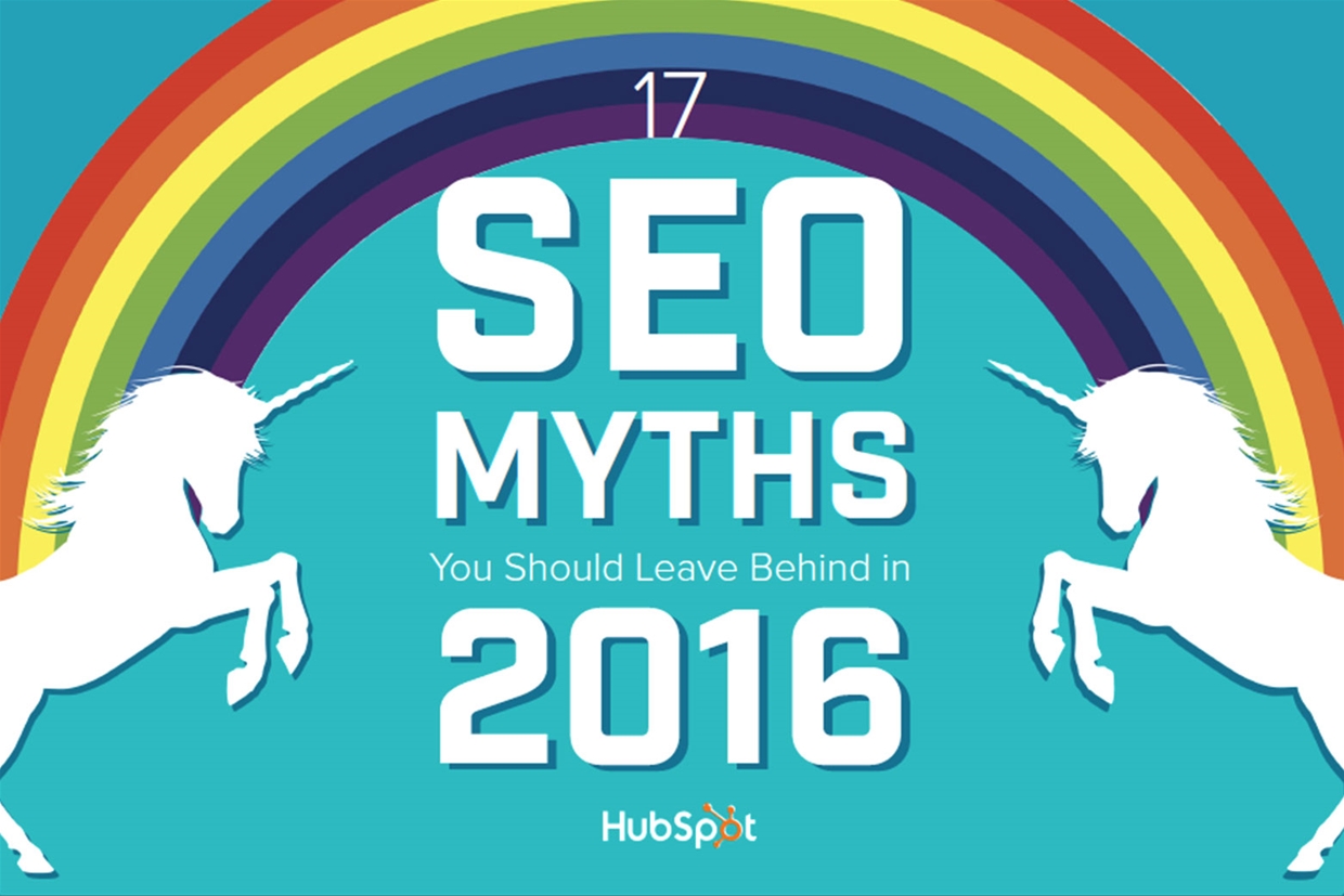 SEO Myths by Hubspot