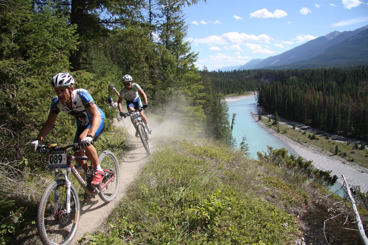 trans rocky mountain bike race