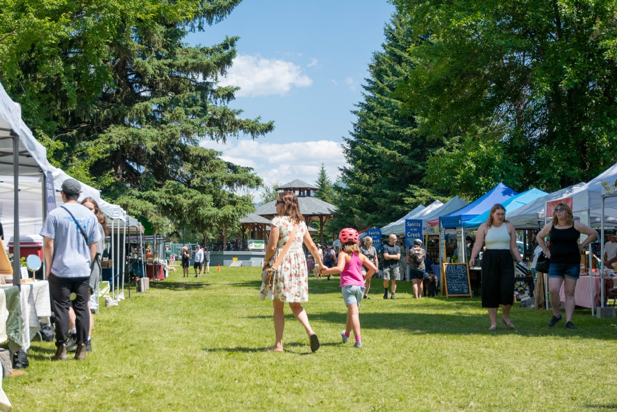 Fernie Mountain Market at Rotary Park