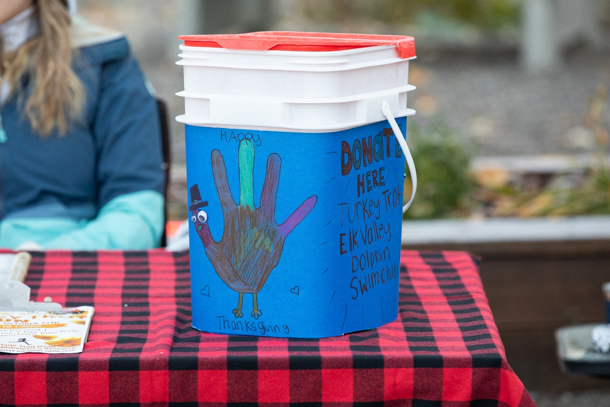 Annual Turkey Trot Donation Bin