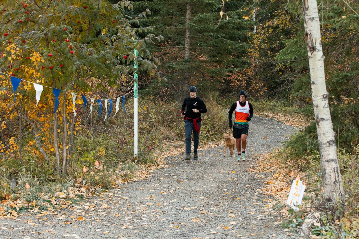 Running in the Annual Turkey Trot