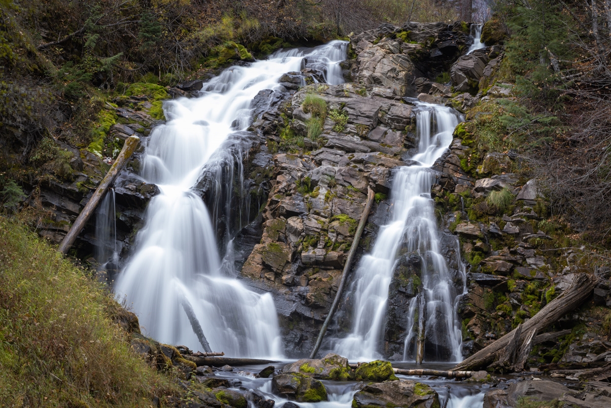 Fairy Creek Falls in Autumn