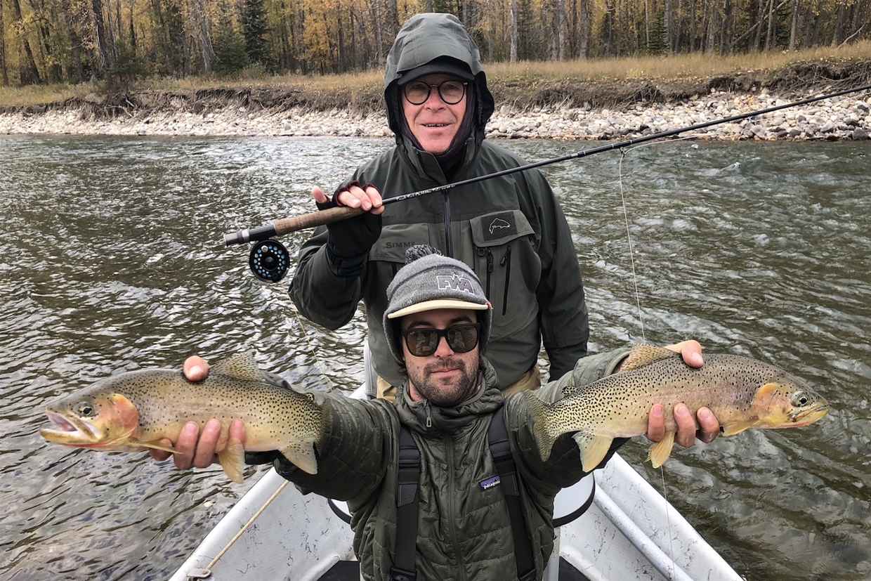 A fine fall catch on the Elk River