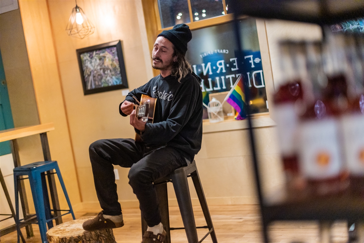 Open Mic Nights every Thursday at Fernie Distillers