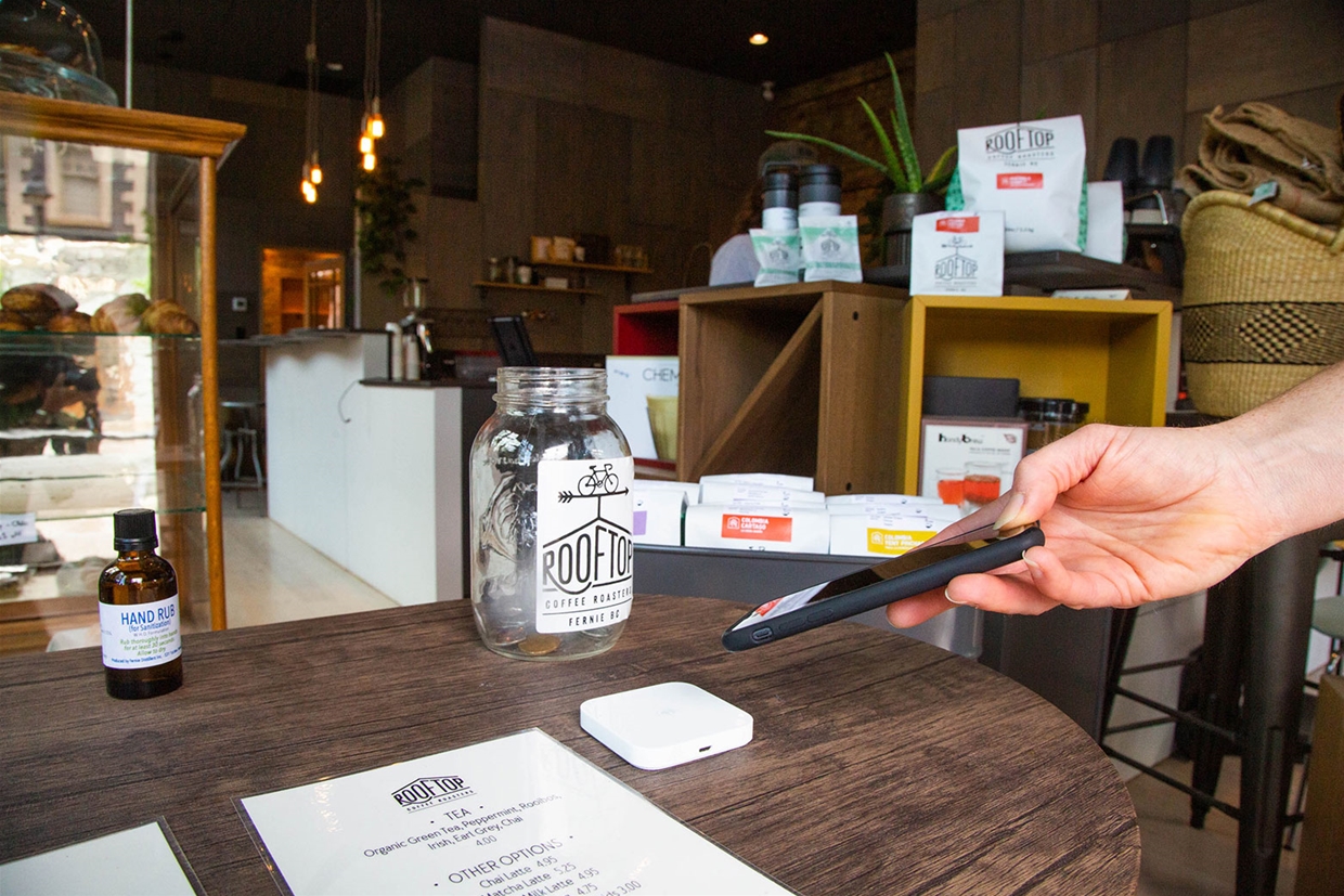 Technology helps with contactless payments