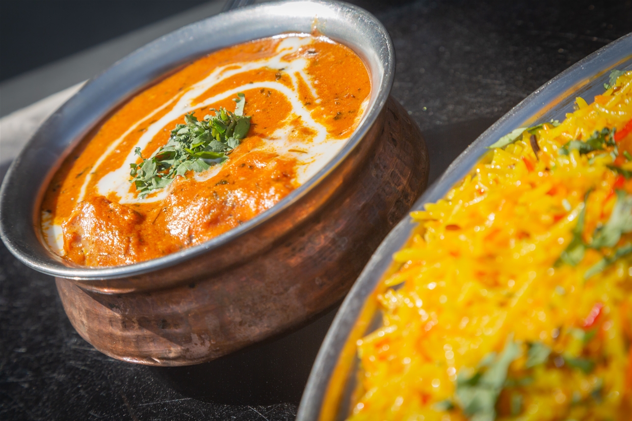 Butter Chicken is a firm favourite from Himalayan Spice Bistro