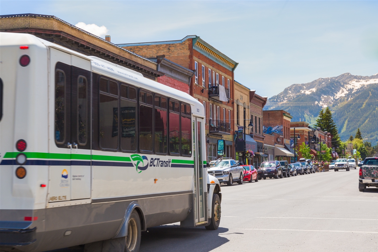 BC Transit connects Fernie to local towns