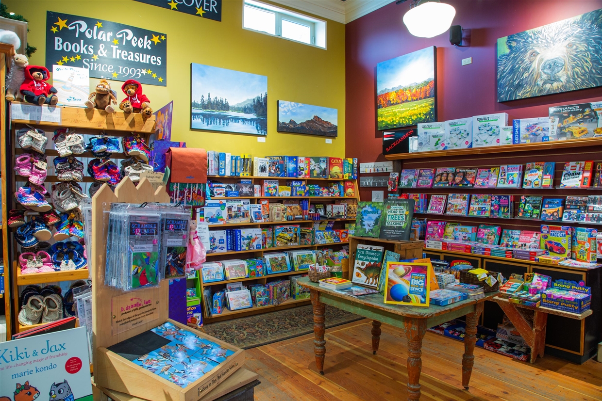 Board Games and Puzzles available at Polar Peek Books