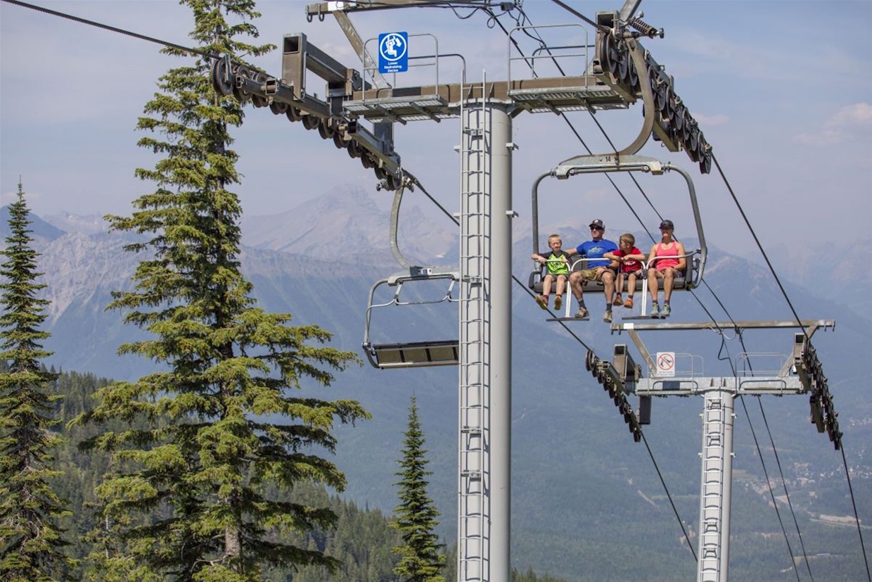 Timber Chairlift at Fernie Alpine Resort