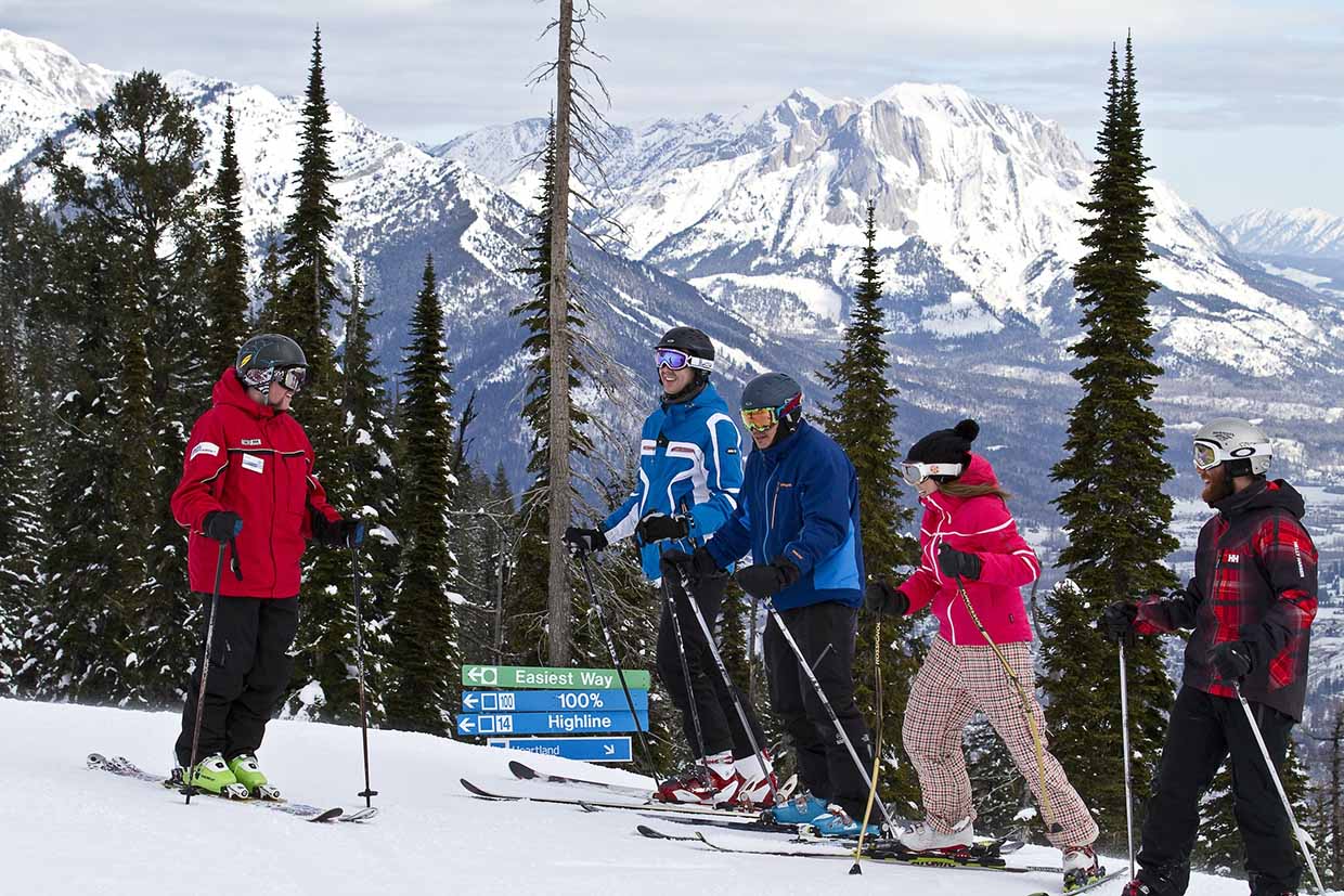 Winter Sports School at Fernie Alpine Resort